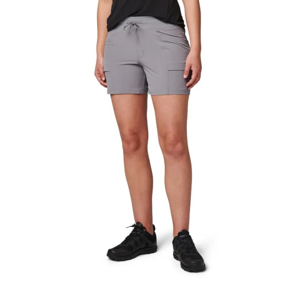 5.11 Tactical Attina Shorts Womens XS Grey Enduro-Flex Cargo Hiking XS 770